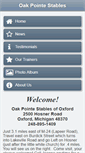 Mobile Screenshot of oakpointestables.com